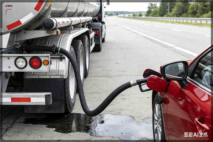 科右中旗汽车救援送水案例